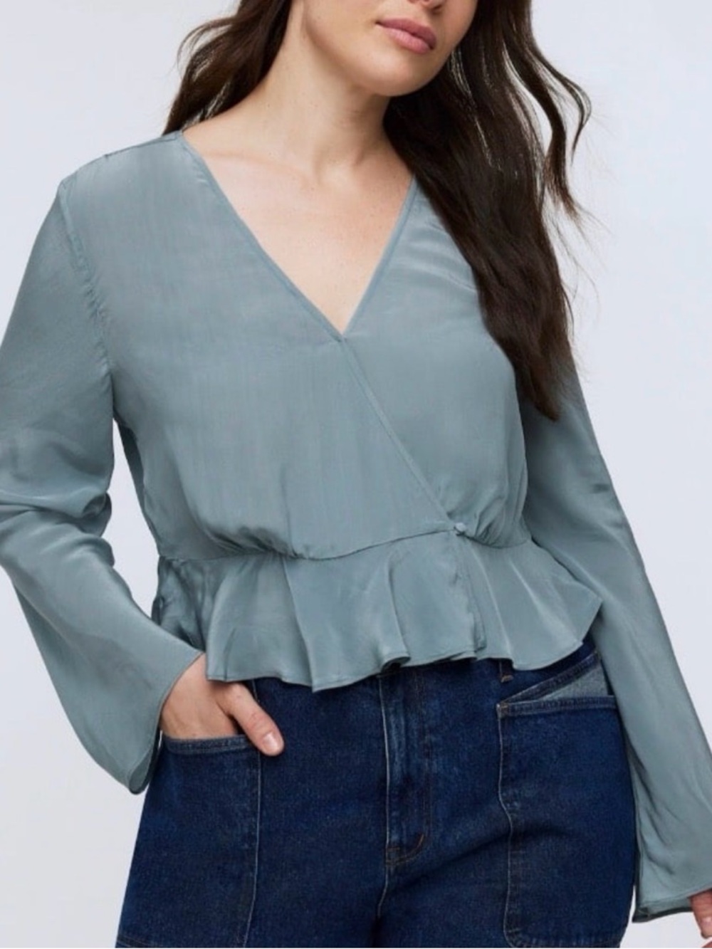 Madewell Peplum Blouse